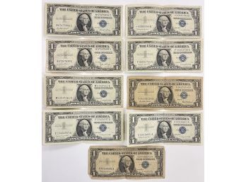 COLLECTION 1935 & 1957 US SILVER CERTIFICATES