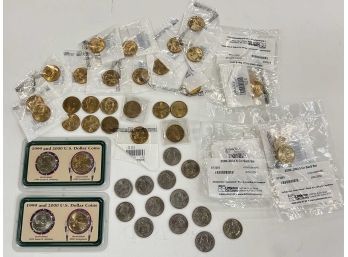 COLLECTION OF US $1 COINS