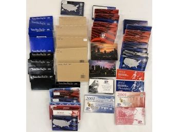 LARGE COLLECTION OF US PROOF SETS