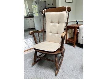 NICHOLS and STONE CO MAPLE ROCKING CHAIR