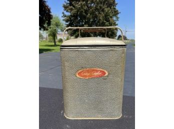 VINTAGE HANDLED CAMP COOLER