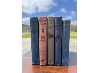 (4) VINTAGE OZ BOOKS w/ TOBY TYLER