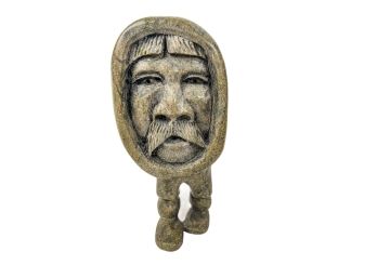 INUIT CARVED SOAPSTONE FIGURE