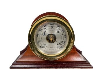 CHELSEA BRASS SHIPS BELL BAROMETER