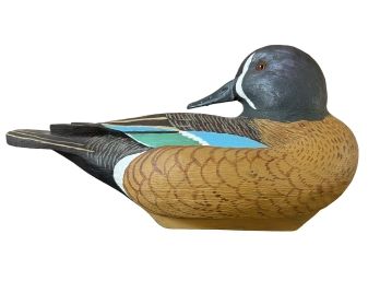 BOB BROPHY CARVED & PAINTED DUCK DECOY