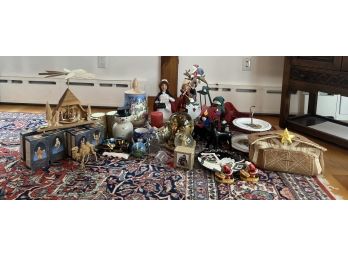 GENEROUS LOT of CHRISTMAS DECOR