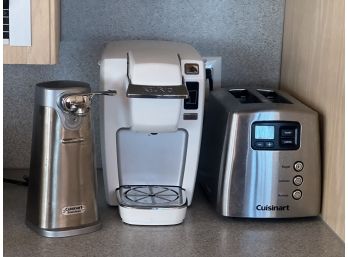 CUISINART TOASTER & KEURIG COFFEE MAKER