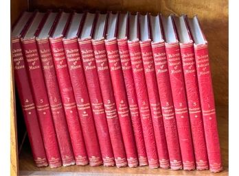 (15) VOLUMES OF THE INTERNATIONAL LIBRARY OF MUSIC