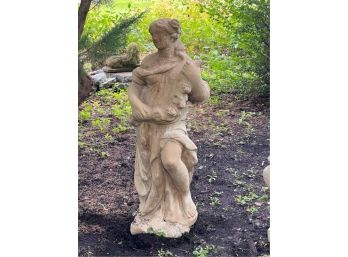 CAST STONE DIANA & MAIDENS STATUE #4