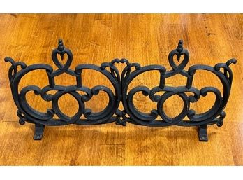 CAST IRON FIREPLACE BUMPER