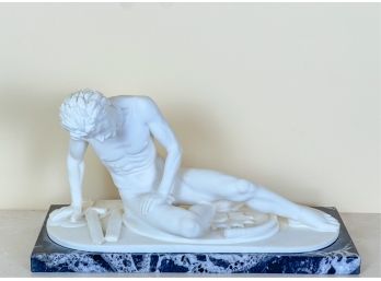 ITALIAN DYING GAUL DECORATIVE SCULPTURE