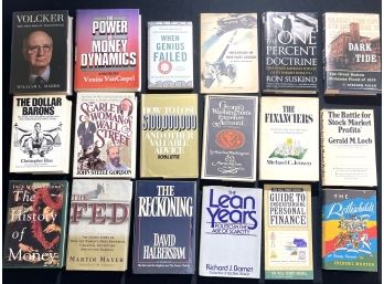 BOOKS ON MONEY, INVESTING, WALL STREET