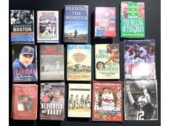 BOOKS ON NEW ENGLAND SPORTS