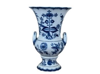 MEISSEN BLUE & WHITE VASE