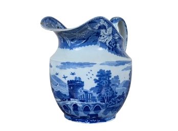 SPODE BLUE & WHITE PITCHER