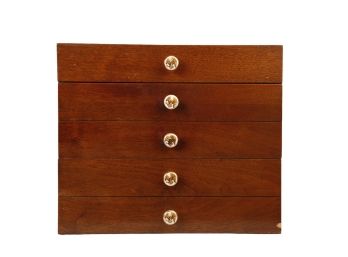 FAUX 5-DRAWER CHEST (3 DRAWERS ACTUAL)