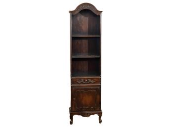 DISPLAY CABINET WITH LOWER DRAWER & DOOR