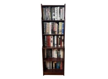 NARROW (4) SHELF BOOKCASE