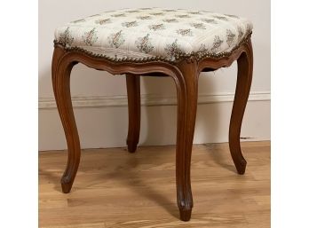 VINTAGE UPHOLSTERED VICTORIAN STYLE STOOL