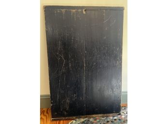 LARGE VINTAGE PAINTED BREADBOARD