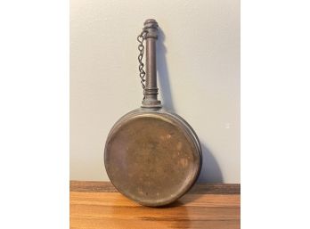 INTERESTING ANTIQUE BRASS OIL CAN