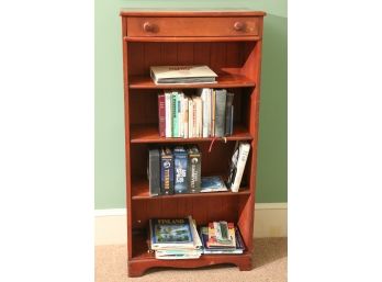 STANDING BOOKSHELVES with UPPER DRAWER