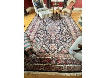 (20th c) ROOM-SIZED WOOLED ORIENTAL RUG