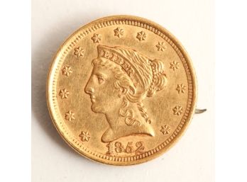 1852 (2 ) DOLLAR GOLD PIECE