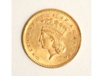 1856 (1) DOLLAR GOLD PIECE