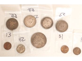 GROUPING OF AMERICAN COINAGE