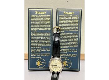 (2) STAUER MEN'S WRIST WATCHES