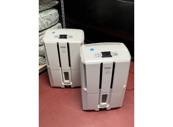 (2) DeLonghi PUMP SYSTEM DEHUMIDIFIER