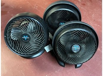 (3) VORNADO FANS