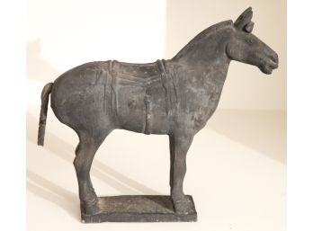 DECORATIVE CHINESE CERAMIC HORSE