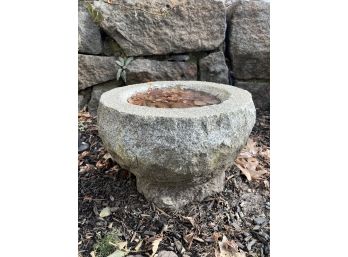 GRANITE BIRD BATH