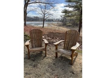 (2) ADIRONDACK CHAIRS