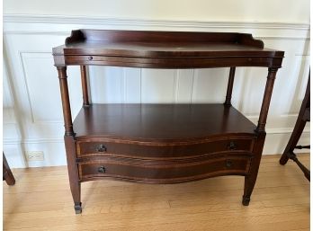 FANCHER FURNITURE MAHOGANY SERVER