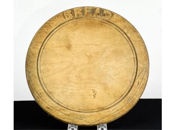 (19th C) CARVED BREADBOARD