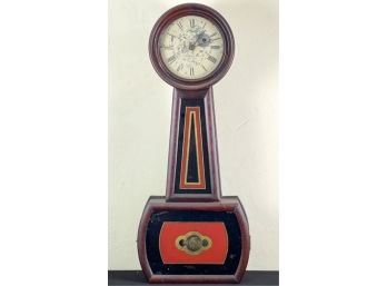 1870 E. HOWARD & CO BANJO CLOCK NO. 5