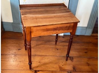 SLANT TOP PINE STUDENTS WRITING DESK