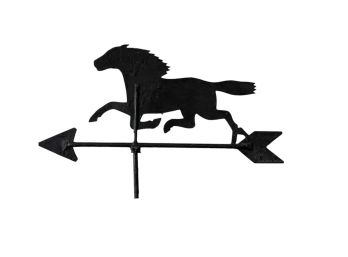 SHEET METAL RUNNING HORSE WEATHERVANE