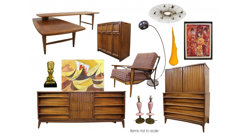 20th Century Design, Art & Objects Feat. Mid Century Furniture By