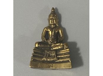 Gold Buddah 1 Inch Miniature