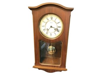 Vintage Wall Clock With Pendulum