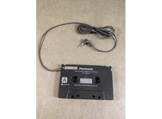 Panasonic SH-CDM10A Car Stereo Cassette Adapter - Connect Modern Devices To Cassette Players
