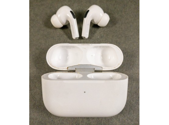 Apple AirPods Pro With Wireless Charging Case - Model A2083/A2084/A2190, White