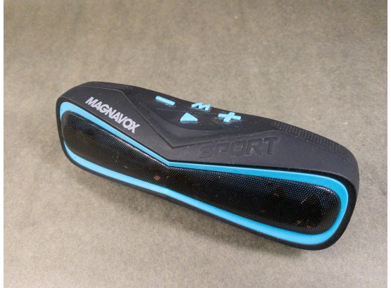 Magnavox MMA3639 Outdoor Waterproof Bluetooth Speaker - Black/Blue
