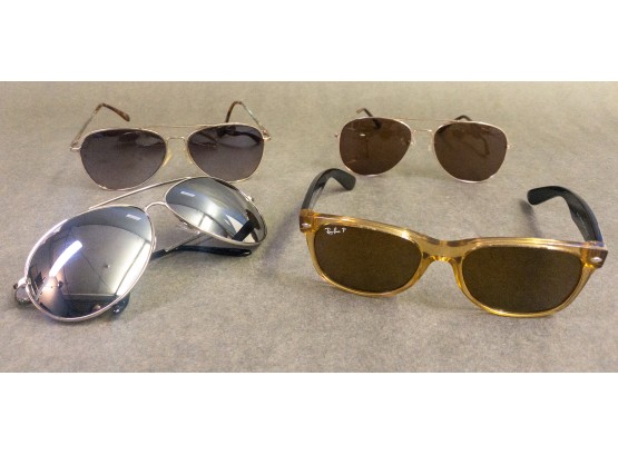 Ray-Ban Sunglasses And Assorted Brands - 4 Pairs Exclusive Collection