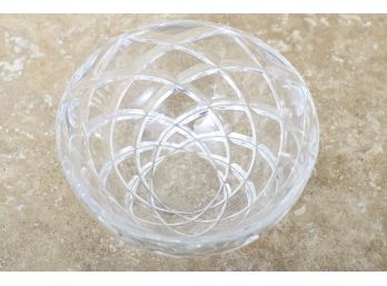 Diamond Cut Crystal Bowl By Tiffany & Co.