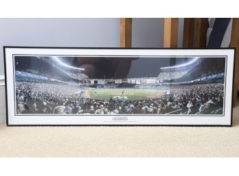 Framed Photograph Of New York Yankees 1998 World Series Championship